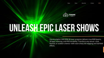 How to Choose DJ Lights & Laser Projector for Epic Shows?