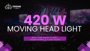 Buy Moving Head Light F9 – Which Outdoor Projector Suits Egypt?