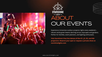 How to Choose Outdoor Light Projector & Projector Lights: Event Guide