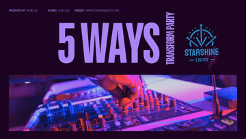 5 Ways DJ Laser Light Can Transform Your Party Atmosphere