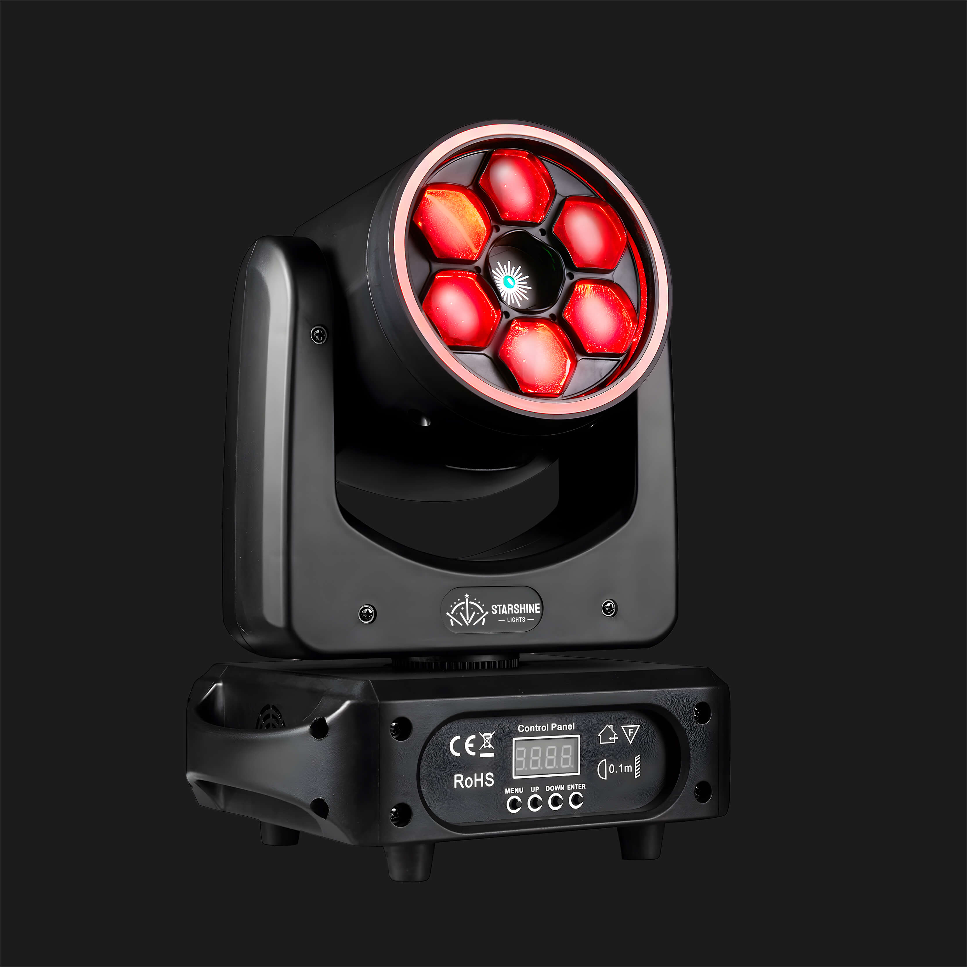 UKing 280W DJ Lyre LED - Lumière de Scène Beam Wash Gobo Coloré DMX UKing 280W DJ Lyre LED - Lumière de Scène Beam Wash Gobo Coloré DMX