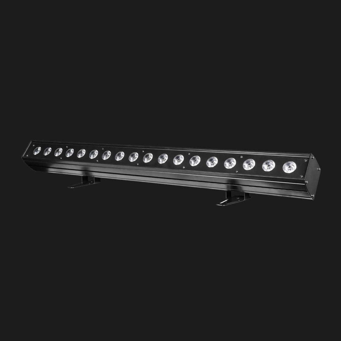Starshine N4 IP65 RGBW wall washer 18×10W 1m LED wash bar, front view, waterproof outdoor wall wash light