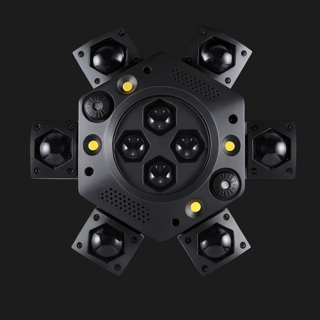 DJ laser lights with chasing and strobe effects