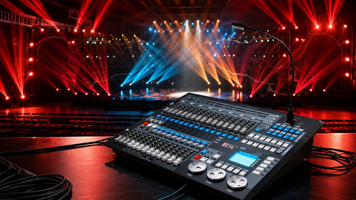 1024 Channels DMX Controller: More Control for Stage Lighting