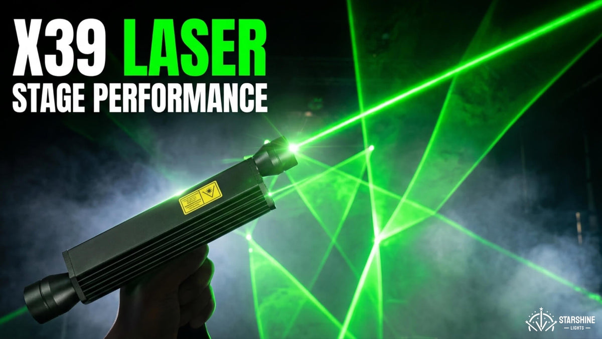 Handheld Stage Lasers for Laser Dance Shows