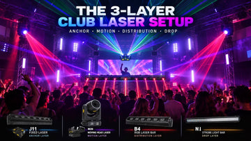 How to Build a 3-Layer Club Laser Setup for Bigger Drops