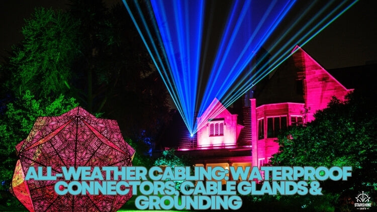 laser light projector outdoor