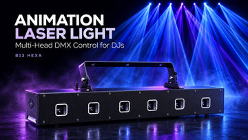 Animation Laser Light: Six-Head DMX Guide for DJs