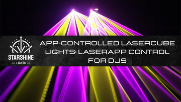 App-controlled LaserCube lights for mobile DJ shows