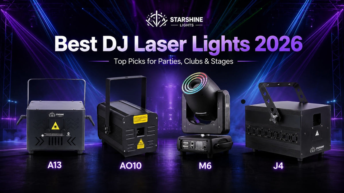 Best DJ Laser Lights 2026: Party, Club & Stage Buying Guide