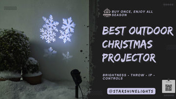 Best outdoor Christmas projector guide on brightness throw IP and controls
