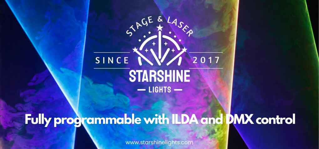 Live Rallies Animation Transform Events with Starshine Animation Laser Lights
