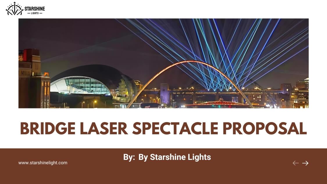 Bridge Laser Light Show: Outdoor Laser Light Projector Guide