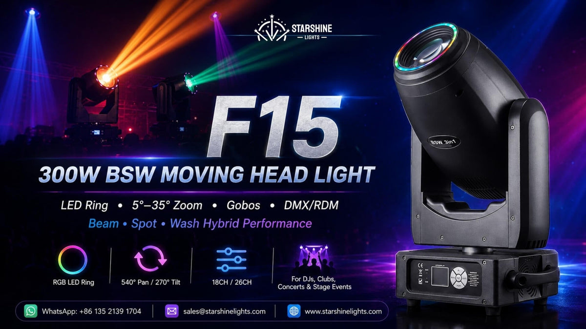 Meta Title: BSW Moving Head Light: Beam Spot Wash for Stage Events