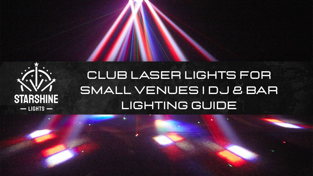Club Laser Lights for Small Venues | DJ & Bar Lighting Guide