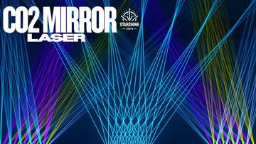 CO2 laser mirrors on silicon and copper substrates close-up