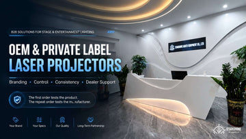 Custom Laser Light Projector OEM Guide for Dealers & Distributors
