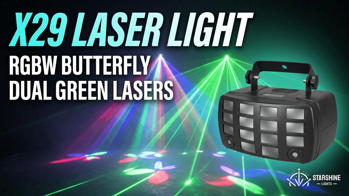 DJ Lighting Setup Guide 2026: Build a Compact Laser Party Rig