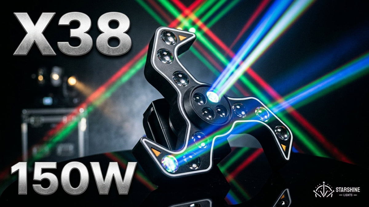 17CH vs 55CH DMX: Multi-Effect DJ Light Guide 2026
