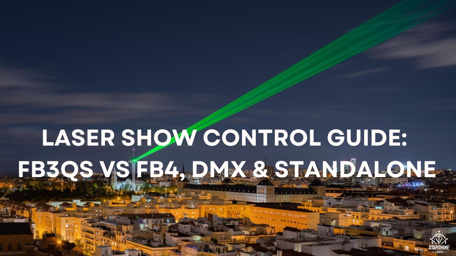 FB3QS USB to ILDA laser show control setup