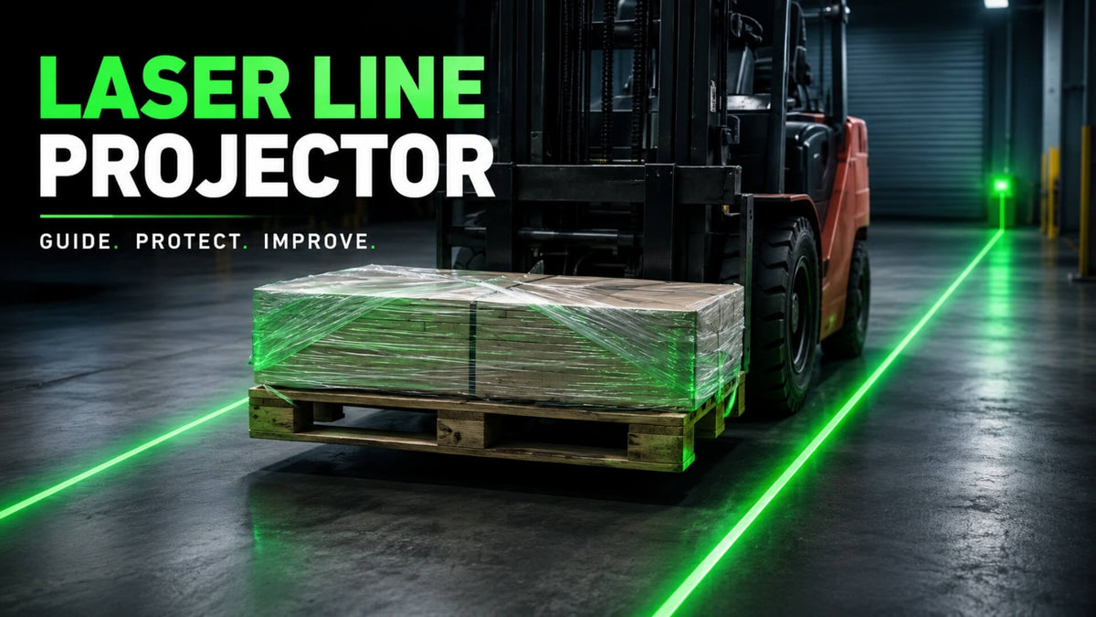 Floor Laser Line Projector for Warehouse Safety