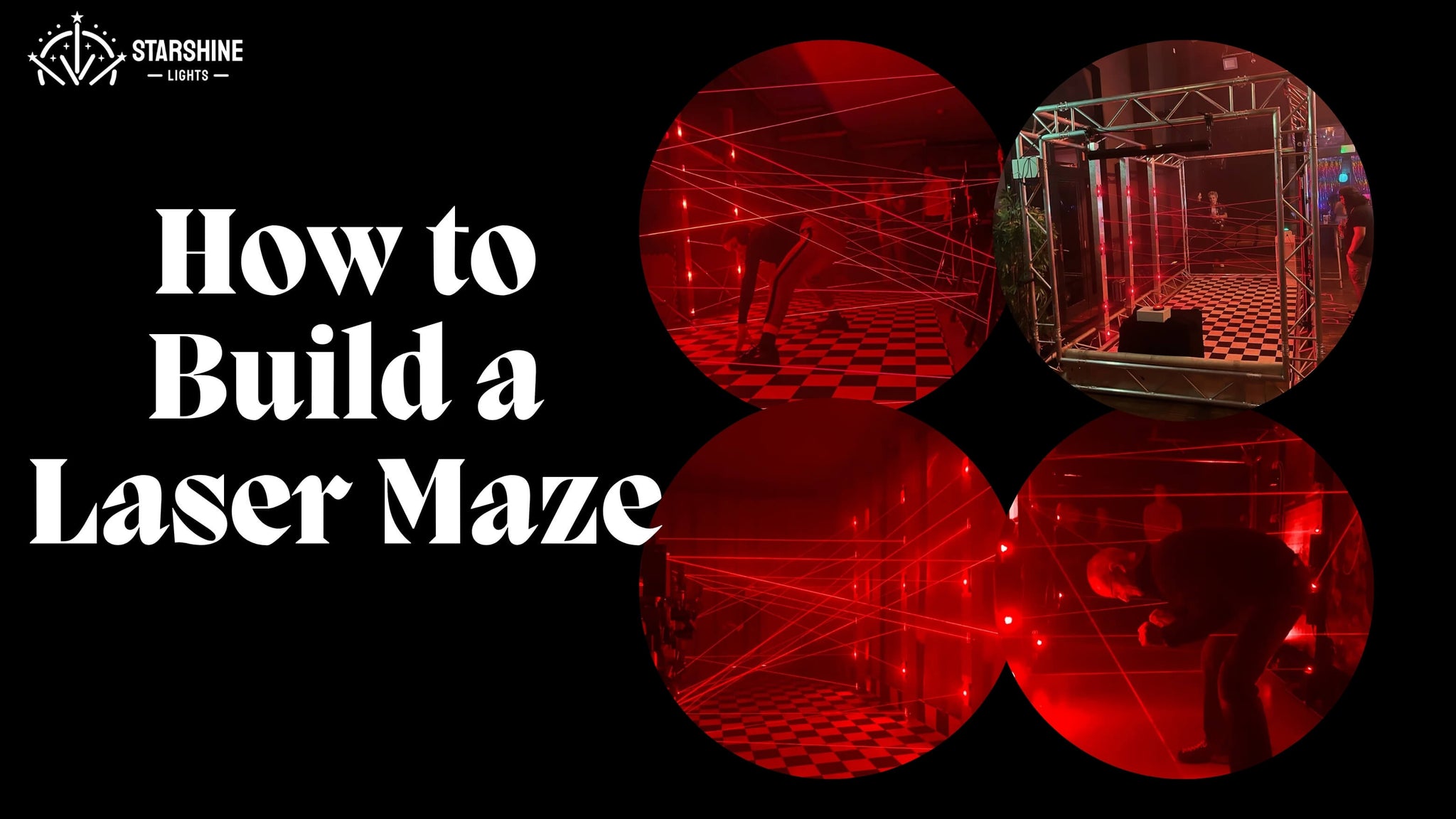How to Build a Laser Maze for Events and Team Building
