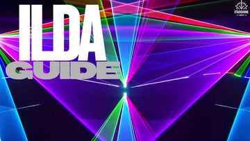 ILDA DB25 pinout diagram on laser projector