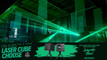 ILDA vs DMX for a laser cube
