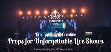 Illuminate Your Stage: Pro Lighting & Creative Props for Unforgettable Live Shows