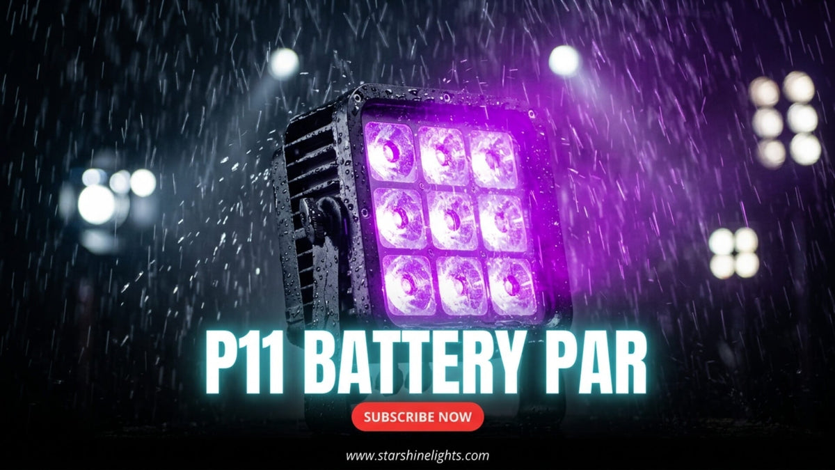 How to Choose an IP65 Battery LED PAR Light for Outdoor Events