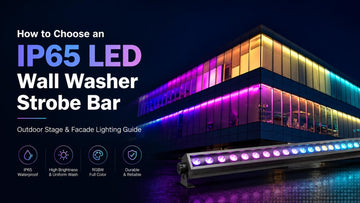 IP65 LED wall washer for outdoor stage lighting