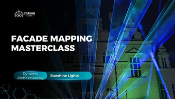 Outdoor Laser Light Projector & Laser Projector: Facade Mapping