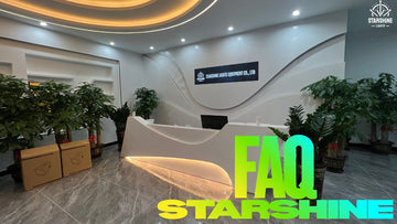 Starshine-Laser professional laser light projector on stage