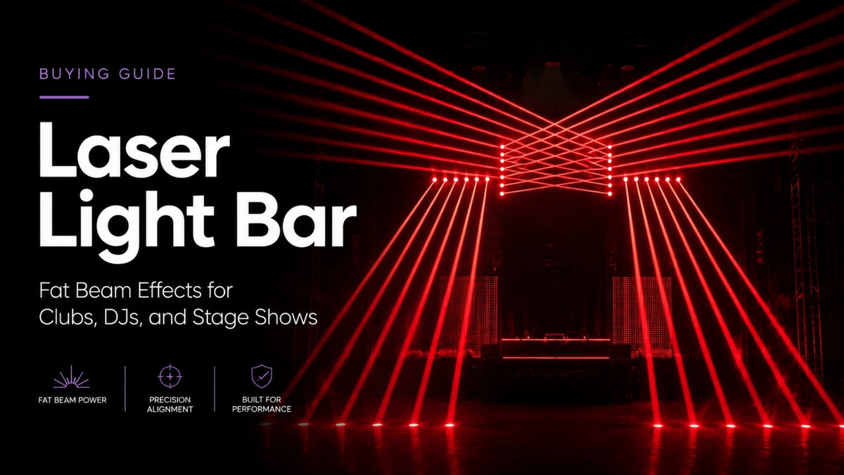 Laser Light Bar: Fat Beam Effects for Clubs and DJs