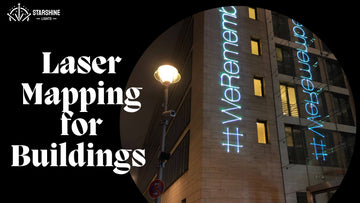 laser mapping on building facade