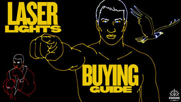 Starshine stage laser lights in nightclub show