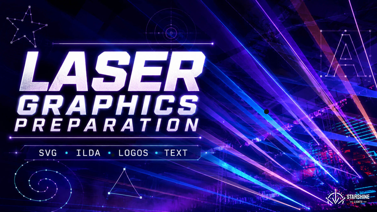 Laser Show Projector: Prepare Logos, SVG & ILDA Graphics