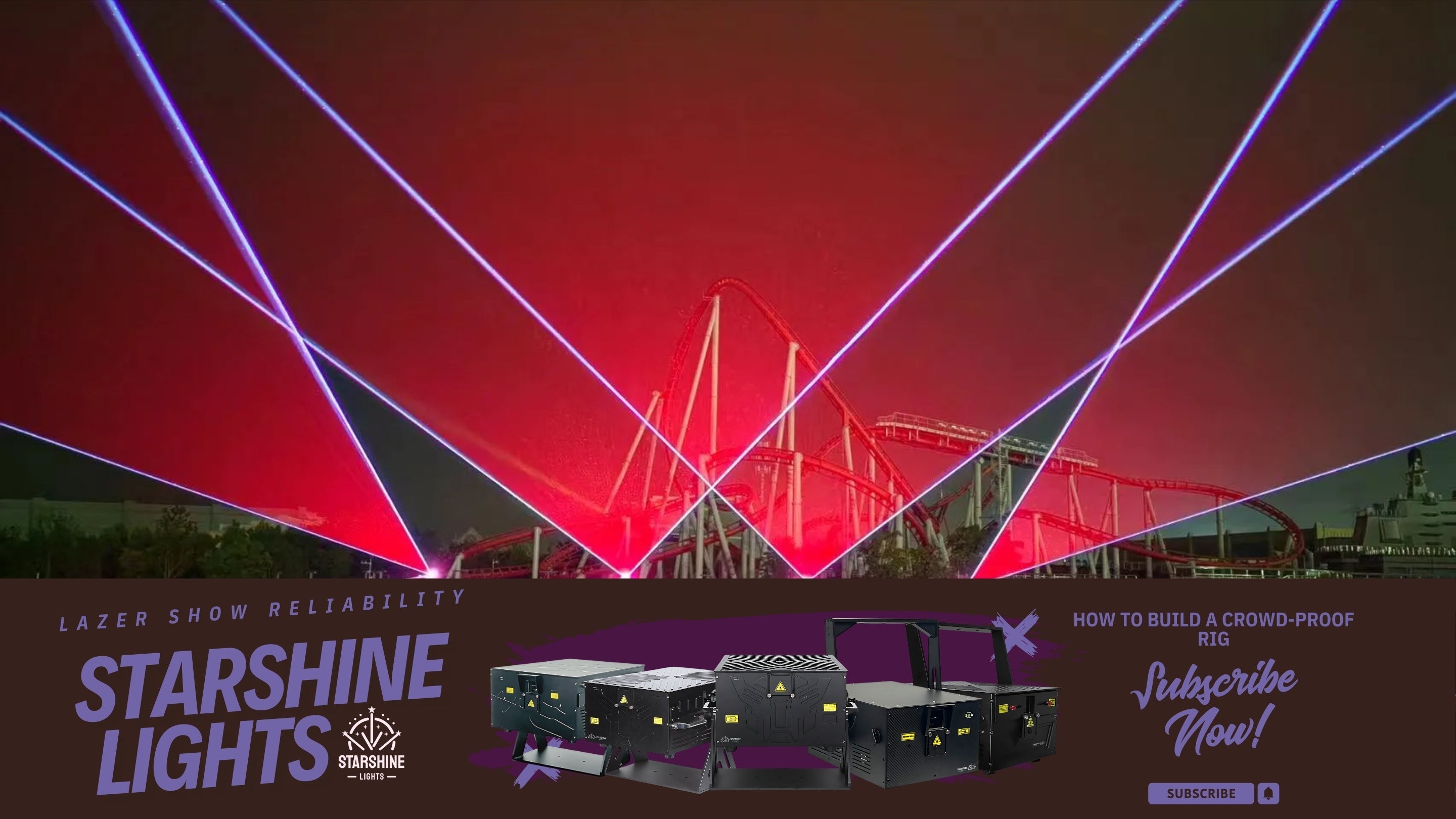 Lazer Show Reliability: How to Build a Crowd-Proof Rig