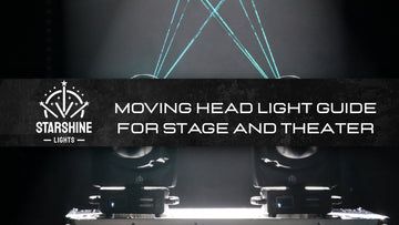 M7 moving head laser light front view