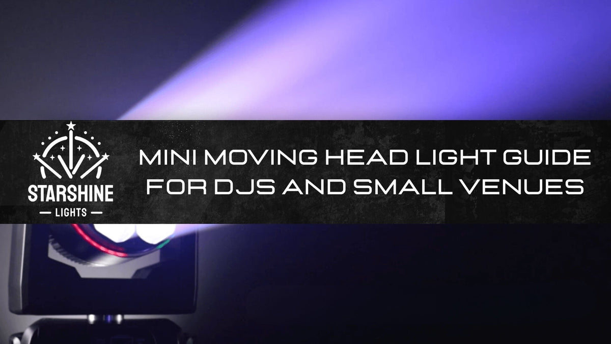 Mini Moving Head Light Guide for DJs and Small Venues