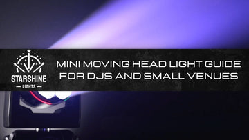 mini moving head light for DJ booth
