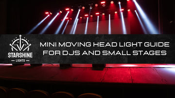 mini moving head light for DJ stage setup