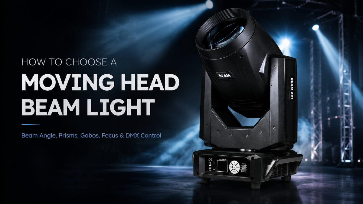 Moving Head Beam Light: Beam Control for Concerts, Clubs & Events