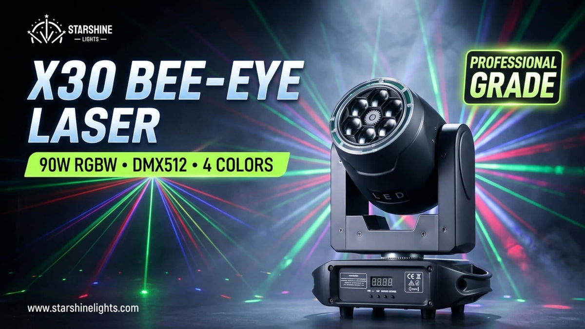 How to Program Moving Head DJ Lights