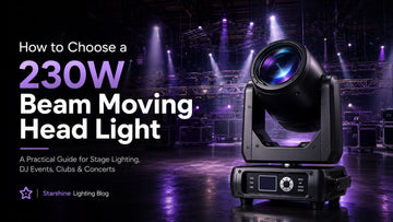230W Beam Moving Head Light for stage lighting