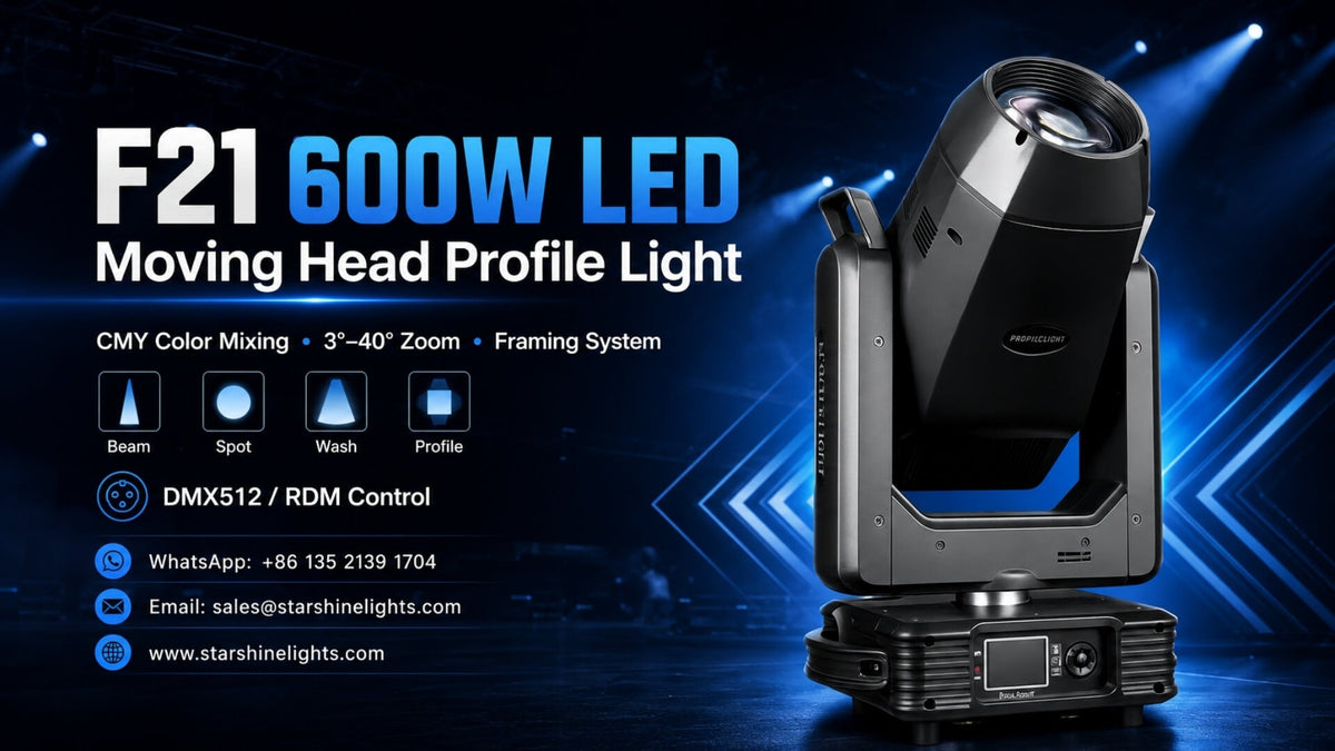 Moving Head Profile Light: Precise Framing for Theaters & Stages