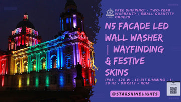 N5 Facade LED Wall Washer | Wayfinding & Festive Skins