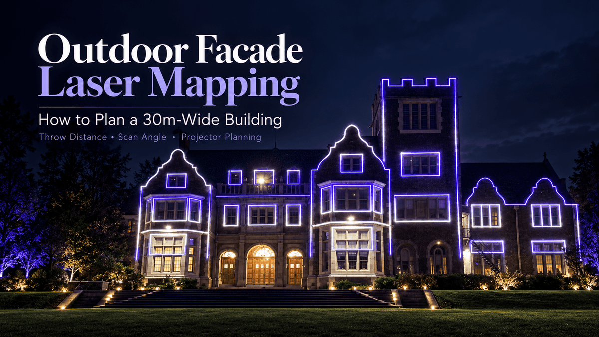 30m Building Laser Mapping: Throw Distance & Scan Angle