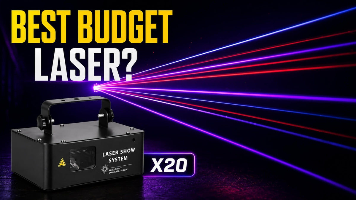 Party Laser Lights: DMX Control for Bars and KTV Rooms