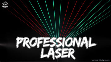 Programmable laser projector for professional shows